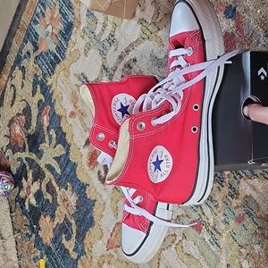Converse All Star Hi top sneaker women 8.5 men 6.5 GUC